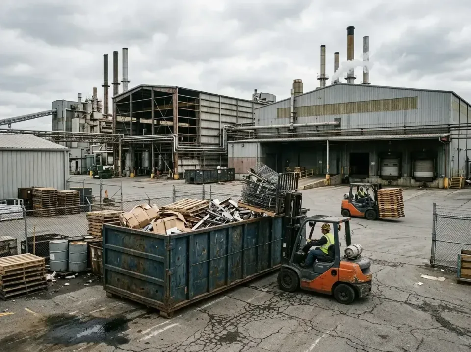industrial-factory-scrap-conta-003 — frequently asked questions, Cheap Roll-off Dumpster Rentals in Newaygo, MI